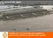 massive earthquake and tsunami hit Japan